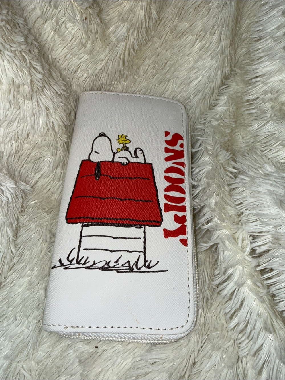 Peanuts Snoopy & Woodstock Doghouse Zip Wallet